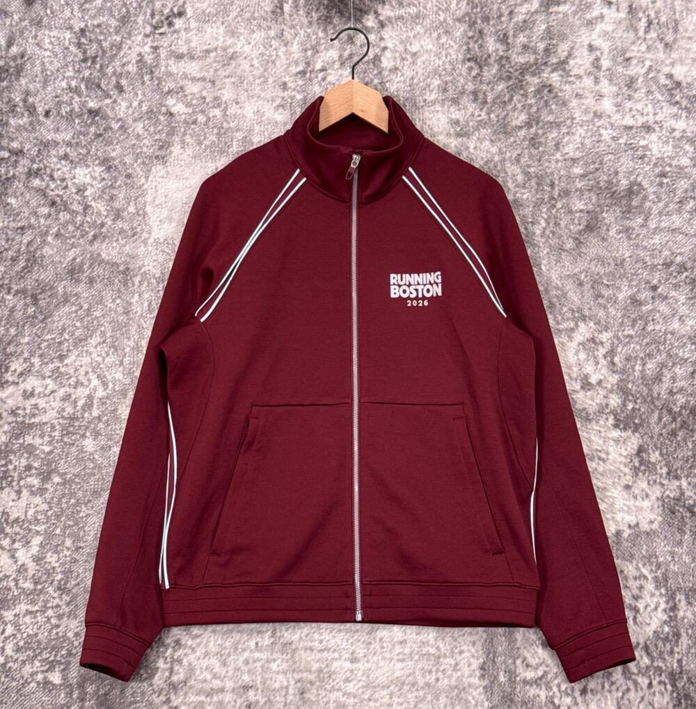 Lululemon Pace Breaker Track Jacket Medium Mens Boston Marathon 2026